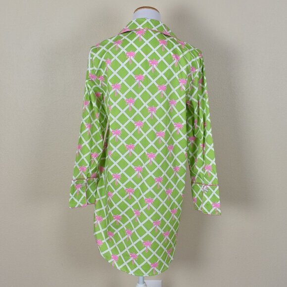 Toss Designs Nightshirt Palm Print NEW S - Picture 4 of 8